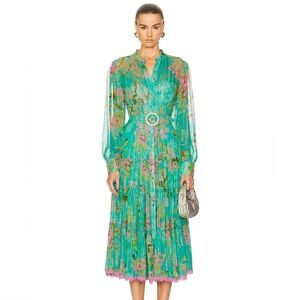 HEMANT AND NANDITA
Azra Shirt Buckle Belt Dress